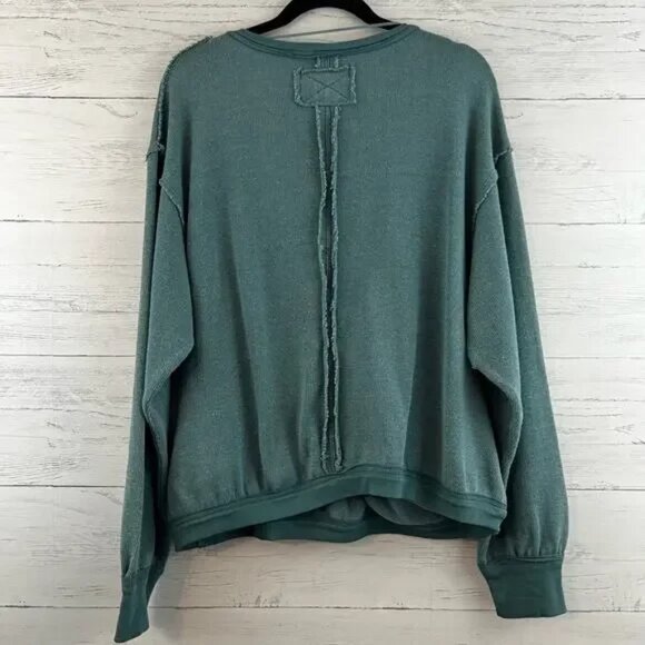 We the Free NWT Anyway Top in Deep Teal Size XL - Picture 3 of 6